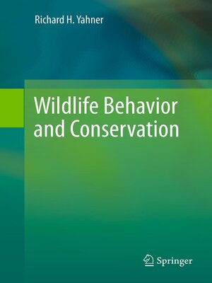 cover image of Wildlife Behavior and Conservation